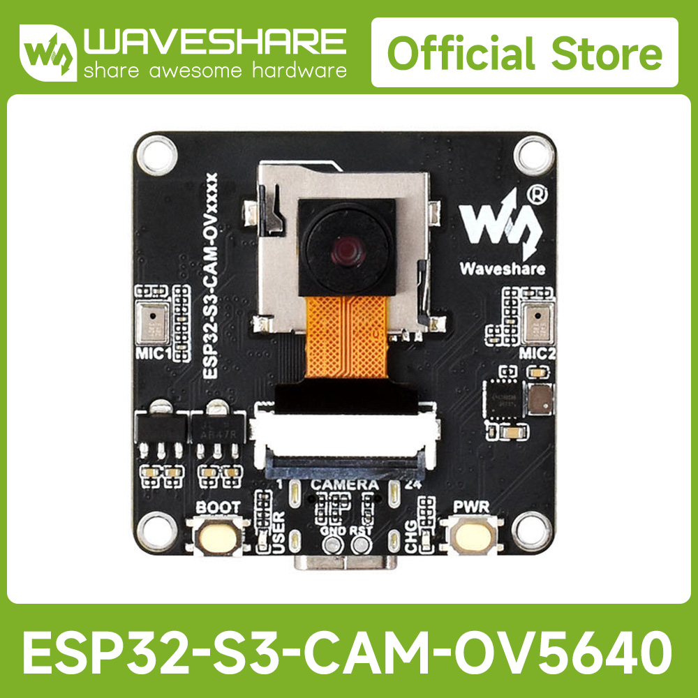 Doit Esp32 - Waveshare ESP32-S3 AIoT Camera Development Board,