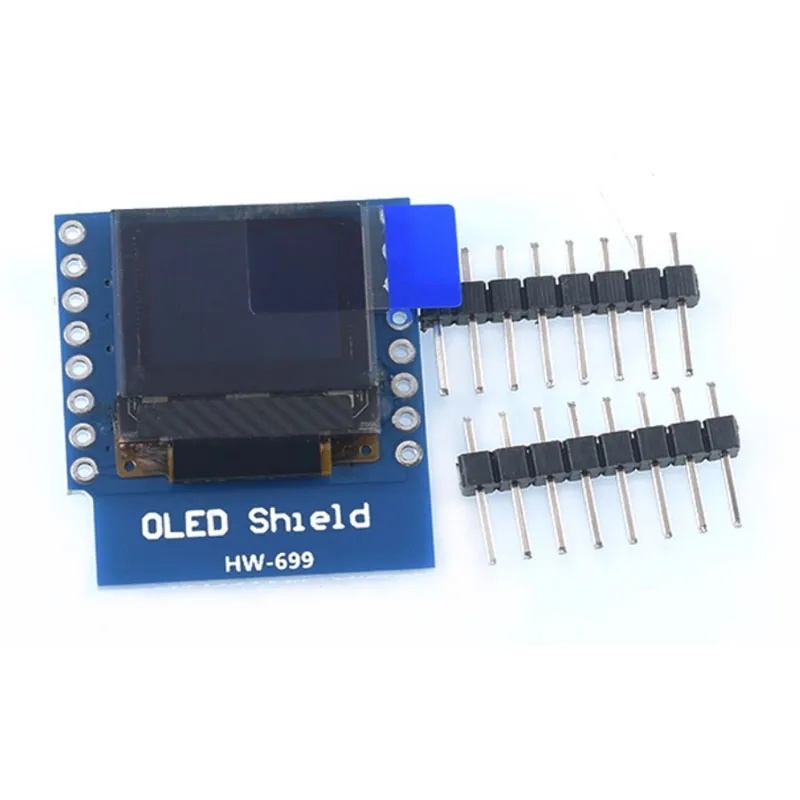 0.66 inch OLED Display Module  - Wemos D1 Mini review and price