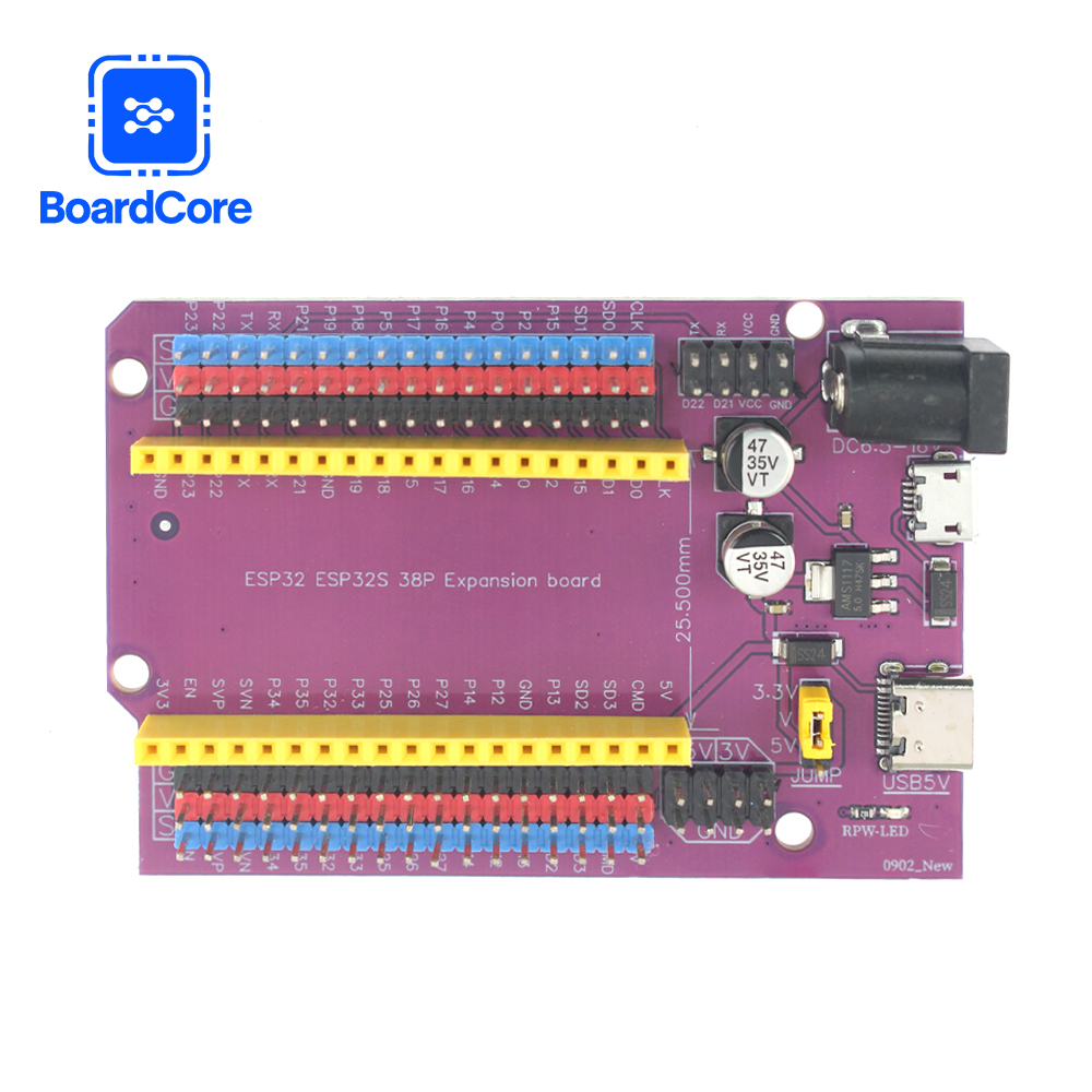 ESP32S 38Pin Expansion Board M - Nodemcu 32S review and price