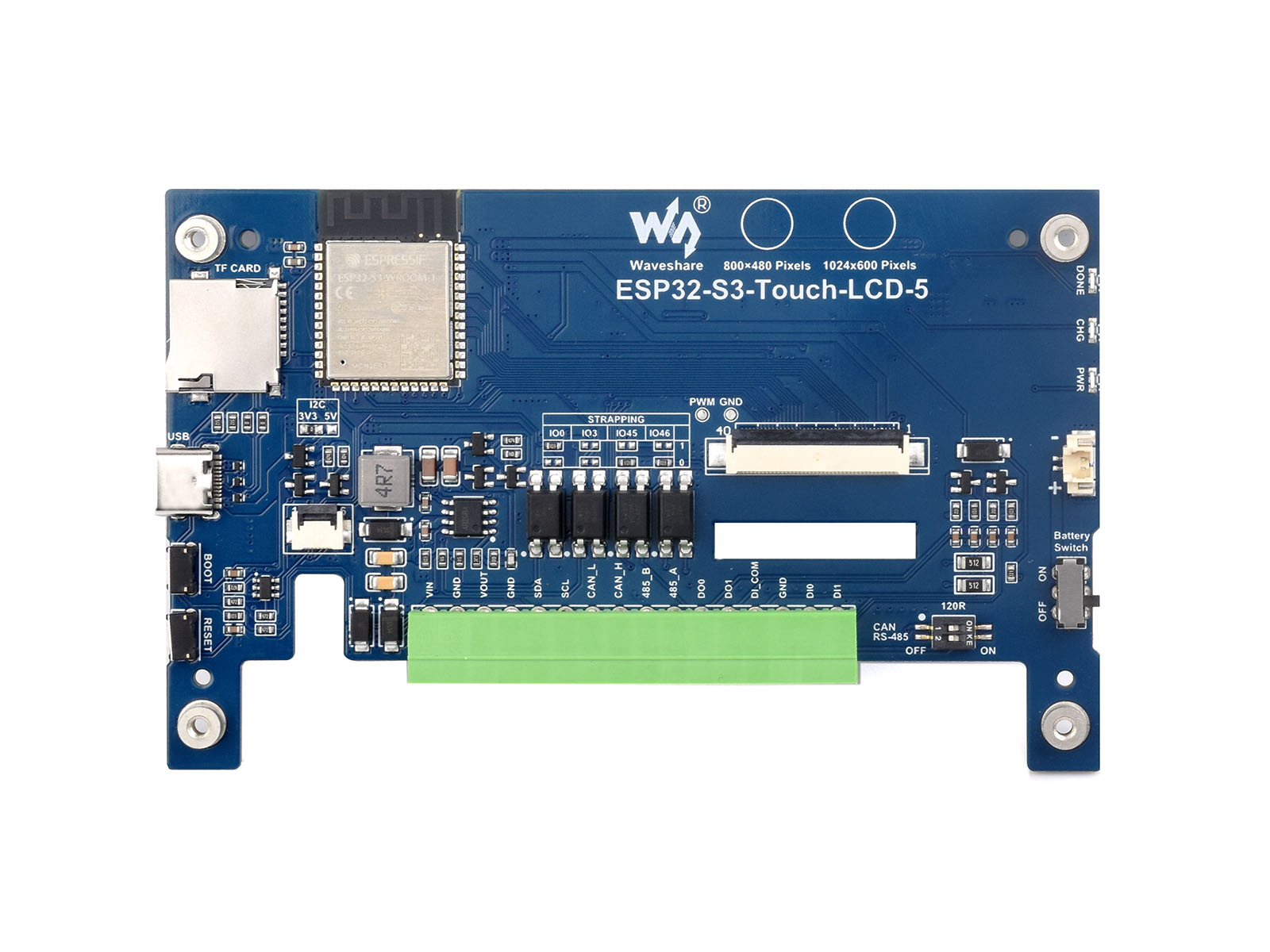 Waveshare ESP32-S3 5inch Capac - Lolin S3 review and price