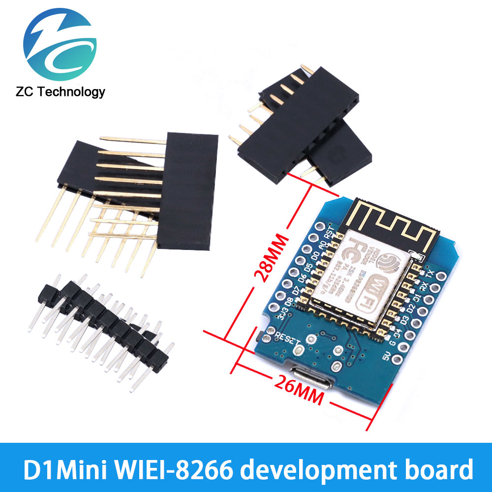 D1 Mini ESP8266 ESP-12F CH340G - Wemos D1 review and price