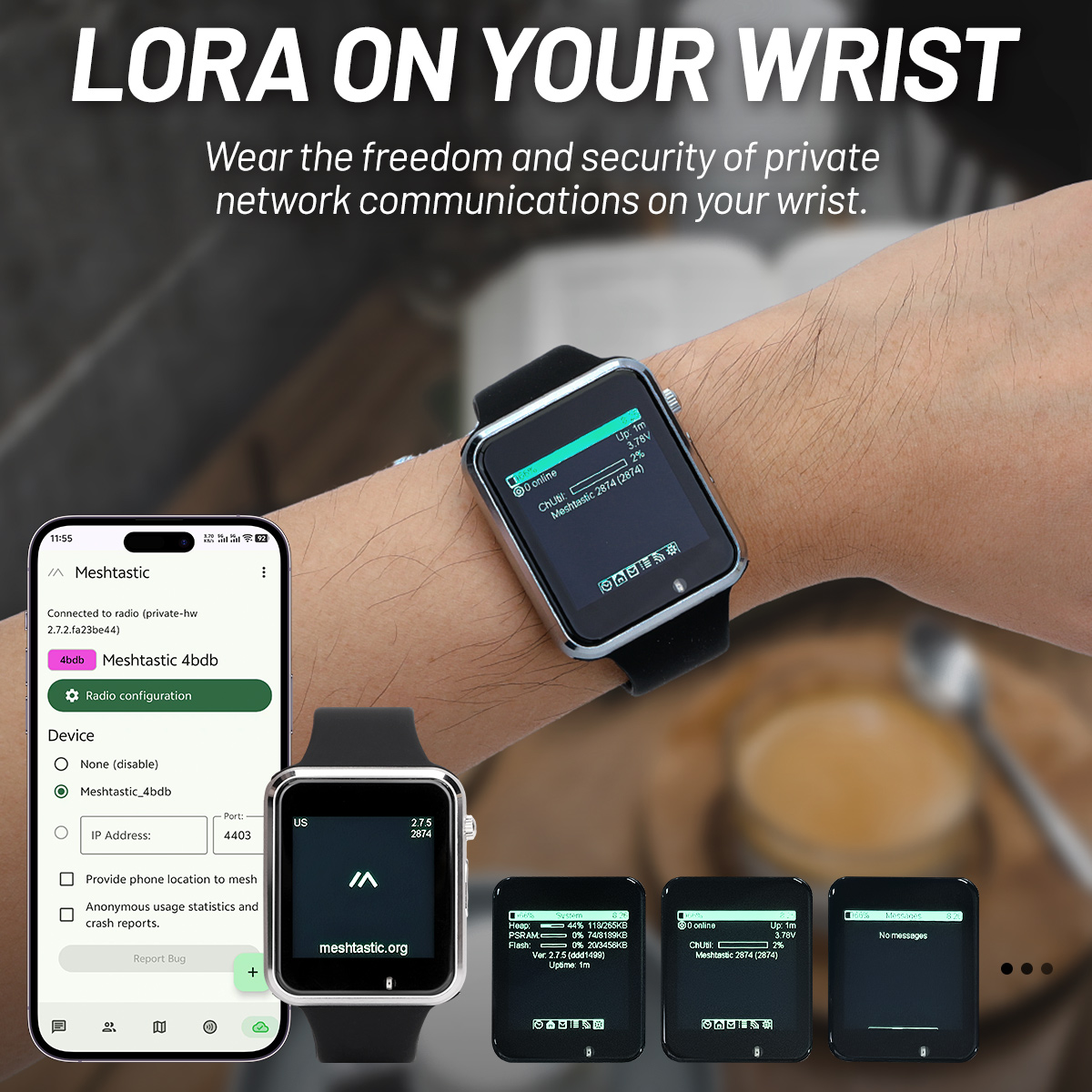 LILYGO T Watch S3 Lora Meshtas - Ttgo T Watch review and price